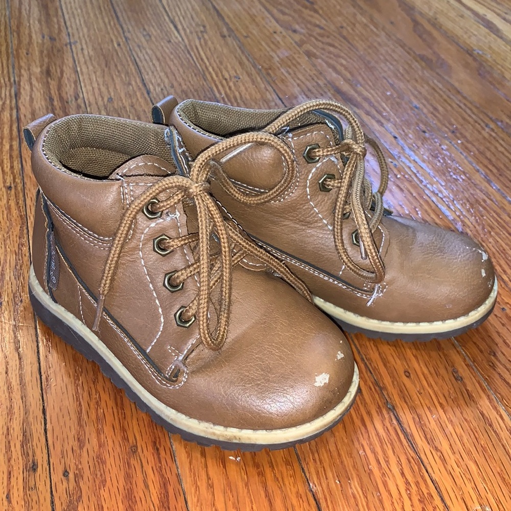 Academiks Brown Boots - Toddler Size 10